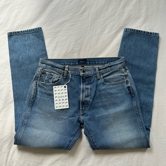 Khaite Kyle Straight Leg Jeans in Portland - Picture 8 of 9